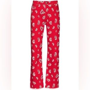 Etro Red Bandana Print Straight Leg Jeans; Size 29